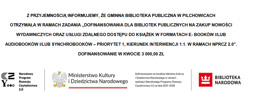 Plakat informujący o dofinansowaniu